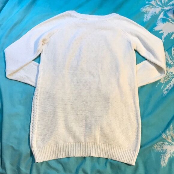 🔹Blue & White Sweaters Junior’s XS - Picture 3 of 9